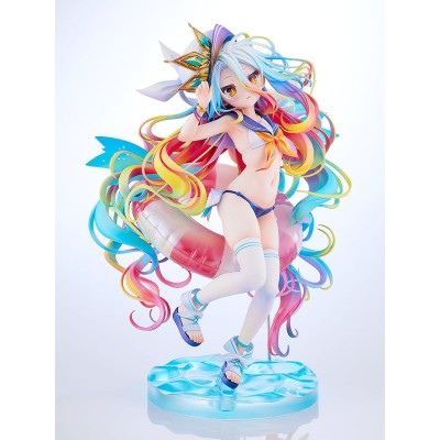 NO GAME NO LIFE - Shiro Sailor-Style Swimsuit Ver. 1/7 Good Smile Company PVC Figure 24 cm