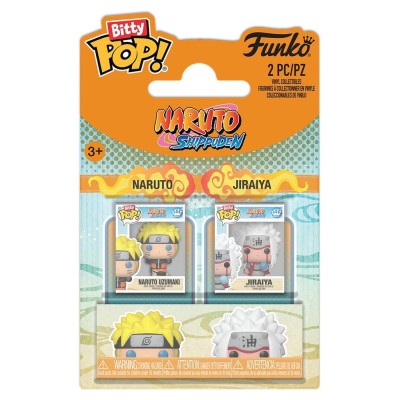 NARUTO SHIPPUDEN - Bitty POP! Vinyl Figures 2-Pack Naruto & Jiraiya 2 cm