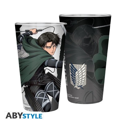 ATTACK ON TITAN - Levi S4 Bicchiere 400ml