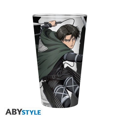 ATTACK ON TITAN - Levi S4 Large Glass 400ml