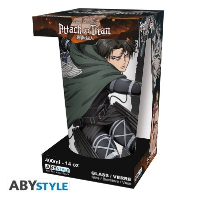 ATTACK ON TITAN - Levi S4 Bicchiere 400ml