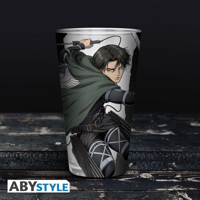 ATTACK ON TITAN - Levi S4 Bicchiere 400ml