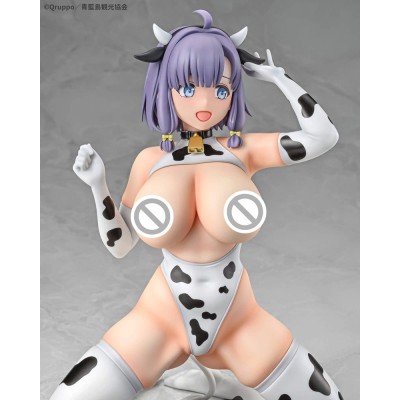 NUKITASHI THE ANIMATION - Misaki Hotori Cow Print Costume 1/5 Beat PVC Figure 22 cm