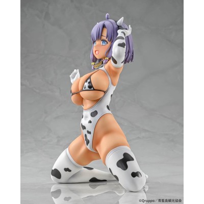 NUKITASHI THE ANIMATION - Misaki Hotori Cow Print Costume Tanned Ver. 1/5 Beat PVC Figure 22 cm