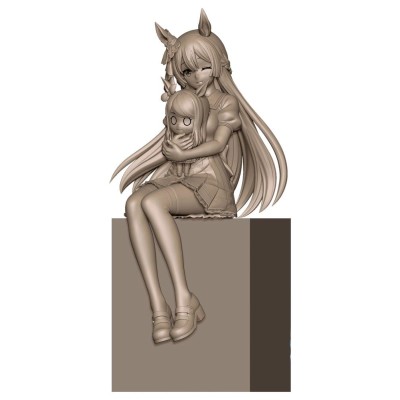 UMAMUSUME: PRETTY DERBY - Satono Diamond Sitting Ver. XStellar Sega PVC Figure 20 cm