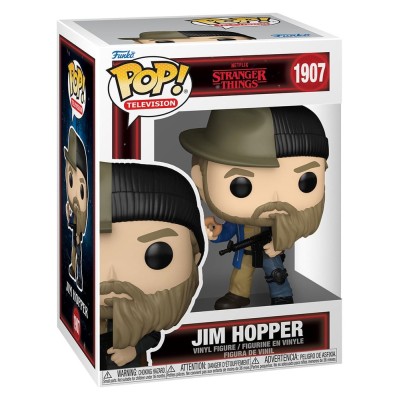 STRANGER THINGS - Jim Hopper SPLT Funko Pop TV 1907