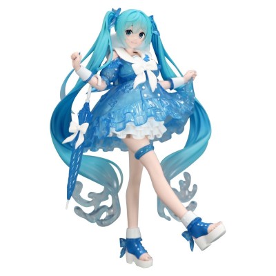 HATSUNE MIKU - Miku Rainy Dance Trio-Try-iT Furyu PVC Figure 19 cm