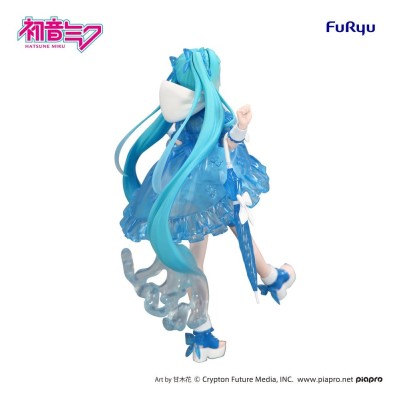 HATSUNE MIKU - Miku Rainy Dance Trio-Try-iT Furyu PVC Figure 19 cm