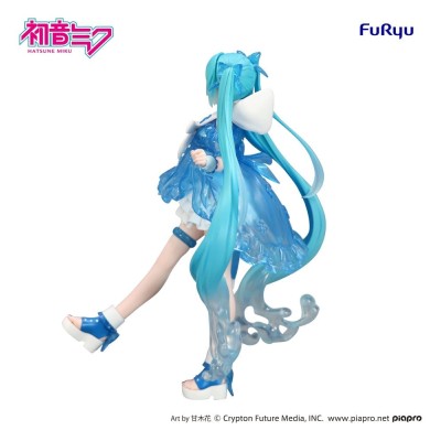HATSUNE MIKU - Miku Rainy Dance Trio-Try-iT Furyu PVC Figure 19 cm