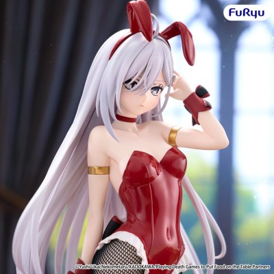 PLAYING DEATH GAMES TO PUT FOOD ON THE TABLE - Yuki BiCute Bunnies Furyu PVC Figure 25 cm