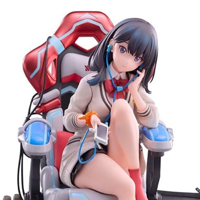 SSSS. GRIDMAN UNIVERSE - Rikka Takarada Gaming Chair Ver. Furyu PVC Figure 19 cm