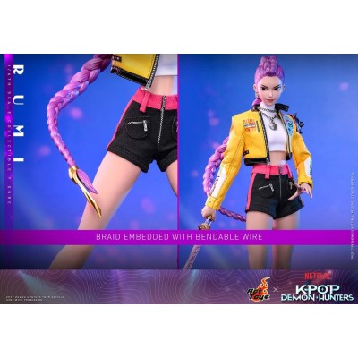 KPOP DEMON HUNTERS - Rumi 1/6 Hot Toys Action Figure 28 cm