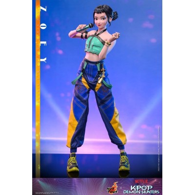KPOP DEMON HUNTERS - Zoey 1/6 Hot Toys Action Figure 27 cm