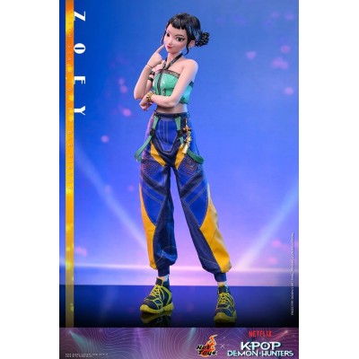 KPOP DEMON HUNTERS - Zoey 1/6 Hot Toys Action Figure 27 cm