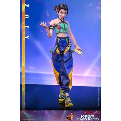 KPOP DEMON HUNTERS - Zoey 1/6 Hot Toys Action Figure 27 cm