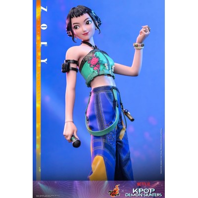 KPOP DEMON HUNTERS - Zoey 1/6 Hot Toys Action Figure 27 cm