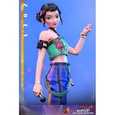 KPOP DEMON HUNTERS - Zoey 1/6 Hot Toys Action Figure 27 cm