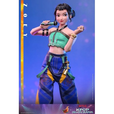 KPOP DEMON HUNTERS - Zoey 1/6 Hot Toys Action Figure 27 cm