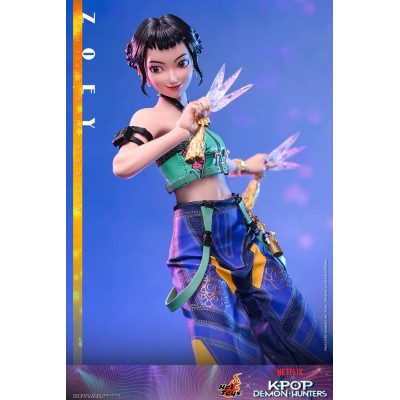 KPOP DEMON HUNTERS - Zoey 1/6 Hot Toys Action Figure 27 cm