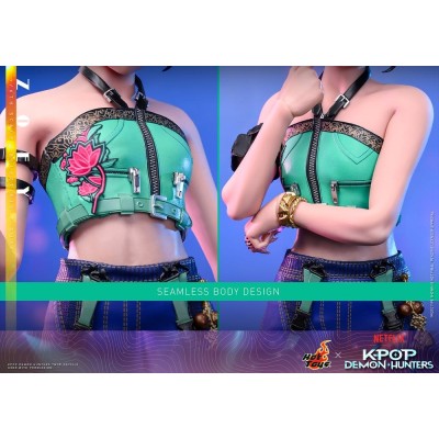 KPOP DEMON HUNTERS - Zoey 1/6 Hot Toys Action Figure 27 cm