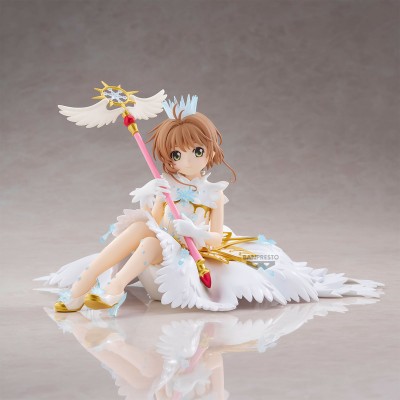 CARDCAPTOR SAKURA - Sakura Kinomoto Clear Card Figure Banpresto PVC Figure 14 cm