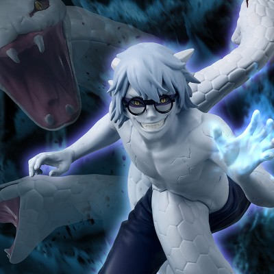 NARUTO SHIPPUDEN - Kabuto Yakushi Vibration Stars Banpresto PVC Figure 14 cm