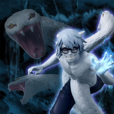 NARUTO SHIPPUDEN - Kabuto Yakushi Vibration Stars Banpresto PVC Figure 14 cm