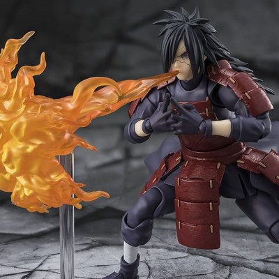 NARUTO SHIPPUDEN - Madara Uchiha Legend of Darkness S.H.Figuarts Bandai Action Figure 17 cm