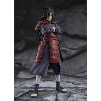 NARUTO SHIPPUDEN - Madara Uchiha Legend of Darkness S.H.Figuarts Bandai Action Figure 17 cm