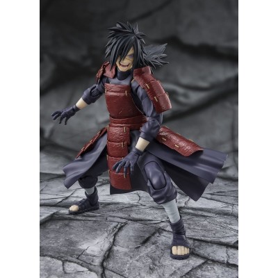 NARUTO SHIPPUDEN - Madara Uchiha Legend of Darkness S.H.Figuarts Bandai Action Figure 17 cm