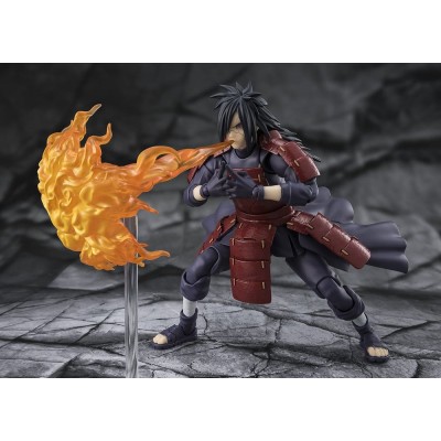 NARUTO SHIPPUDEN - Madara Uchiha Legend of Darkness S.H.Figuarts Bandai Action Figure 17 cm