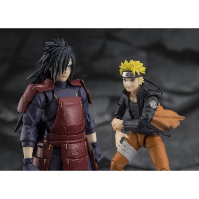 NARUTO SHIPPUDEN - Madara Uchiha Legend of Darkness S.H.Figuarts Bandai Action Figure 17 cm