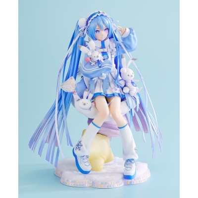 VOCALOID - Snow Miku Yukiiro Pop Ver. 1/7 Good Smile Company PVC Figure 24 cm
