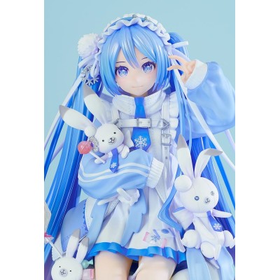 VOCALOID - Snow Miku Yukiiro Pop Ver. 1/7 Good Smile Company PVC Figure 24 cm