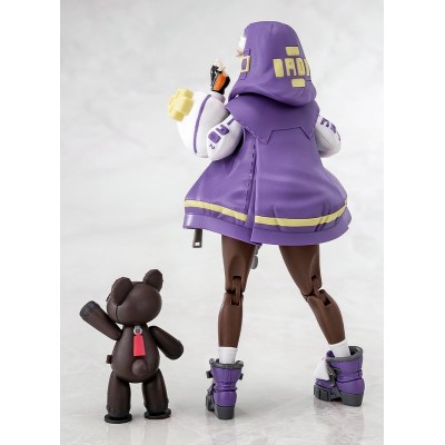 GUILTY GEAR STRIVE - Bridget Articulated Purple Color Ver. Annulus Plastic Model Kit 14 cm