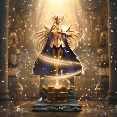 SAINT SEIYA - Virgo Shaka 1/10 Iron Studios Art Scale Statue 28 cm