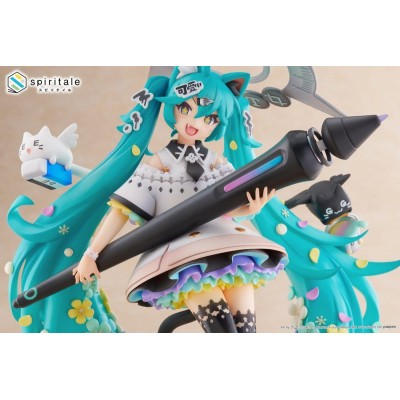 HATSUNE MIKU X NAOKI SAITO - My Figure Making! The Painter Ver. 1/7 Taito PVC Figure 34 cm