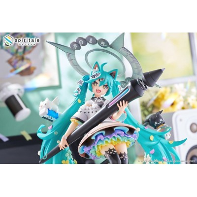 HATSUNE MIKU X NAOKI SAITO - My Figure Making! The Painter Ver. 1/7 Taito PVC Figure 34 cm