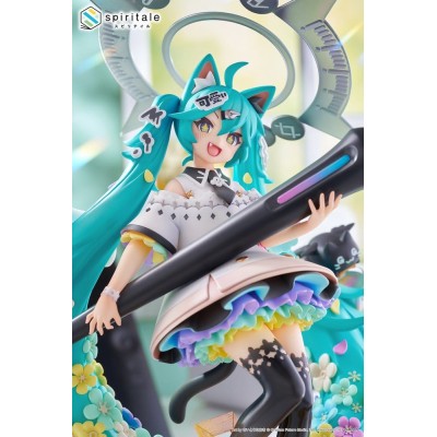 HATSUNE MIKU X NAOKI SAITO - My Figure Making! The Painter Ver. 1/7 Taito PVC Figure 34 cm