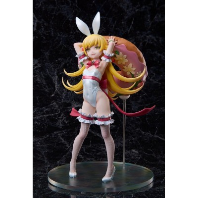MONOGATARI SERIES - Shinobu Oshino White Bunny Ver. 1/4 A Dimension PVC Figure 35 cm