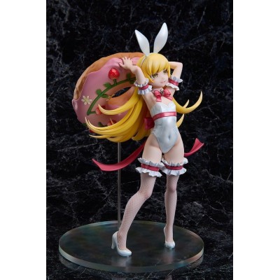 MONOGATARI SERIES - Shinobu Oshino White Bunny Ver. 1/4 A Dimension PVC Figure 35 cm