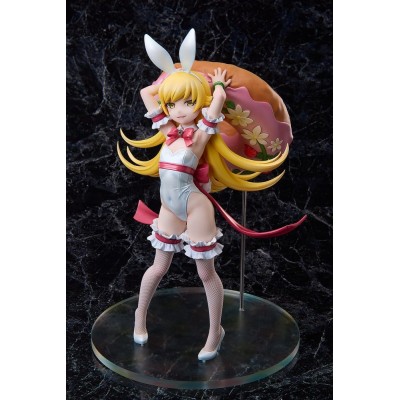 MONOGATARI SERIES - Shinobu Oshino White Bunny Ver. 1/4 A Dimension PVC Figure 35 cm