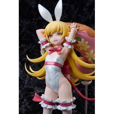 MONOGATARI SERIES - Shinobu Oshino White Bunny Ver. 1/4 A Dimension PVC Figure 35 cm