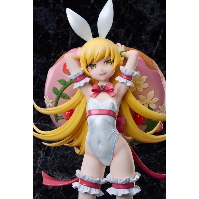MONOGATARI SERIES - Shinobu Oshino White Bunny Ver. 1/4 A Dimension PVC Figure 35 cm