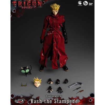 TRIGUN - Vash the Stampede FigZero 1/6 ThreeZero Action Figure 31 cm