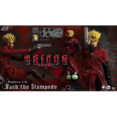 TRIGUN - Vash the Stampede FigZero 1/6 ThreeZero Action Figure 31 cm