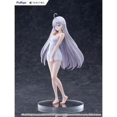 PLAYING DEATH GAMES TO PUT FOOD ON THE TABLE - Yuki Golden Bath Ver. Light Novel Furyu PVC Figure 30 cm