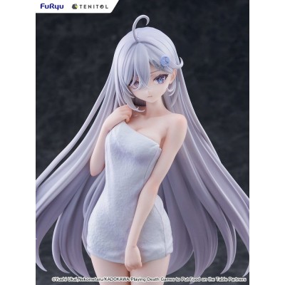 PLAYING DEATH GAMES TO PUT FOOD ON THE TABLE - Yuki Golden Bath Ver. Light Novel Furyu PVC Figure 30 cm