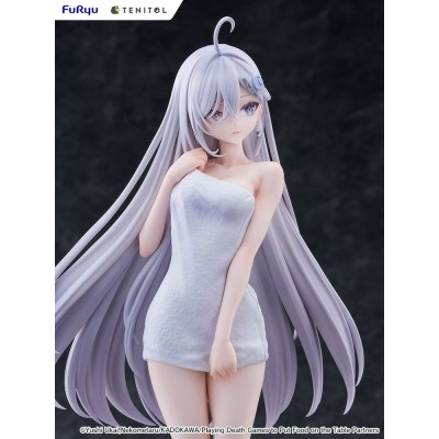 PLAYING DEATH GAMES TO PUT FOOD ON THE TABLE - Yuki Golden Bath Ver. Light Novel Furyu PVC Figure 30 cm