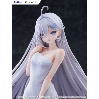 PLAYING DEATH GAMES TO PUT FOOD ON THE TABLE - Yuki Golden Bath Ver. Light Novel Furyu PVC Figure 30 cm